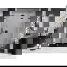 Mexen Lunar-F ușile de duș rabatabile dreapta 140 cm, transparent, negru - 836S-140-050-70-00-P