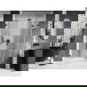 Mexen Lunar-F ușile de duș rabatabile dreapta 140 cm, transparent, negru - 836S-140-050-70-00-P