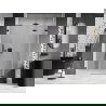 Mexen Lunar-F ușile de duș rabatabile dreapta 140 cm, transparent, negru - 836S-140-050-70-00-P