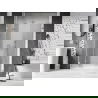 Mexen Lunar-F L uși de duș pliante stânga 140 cm, transparent, crom - 836SL-140-050-01-00-L