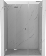 Mexen Lunar-F L uși de duș pliante stânga 145 cm, transparent, crom - 836SL-145-050-01-00-L
