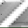Mexen Lunar-B L ușă de duș pivotantă stânga 125 cm, transparentă, neagră - 832SL-125-050-70-00-L