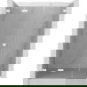 Mexen Lunar-F L uși de duș pliante stânga 130 cm, transparent, alb - 836SL-130-050-20-00-L