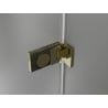 Mexen Lunar-F L uși de duș pliabile stânga 130 cm, transparent, auriu - 836SL-130-050-50-00-L