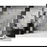 Mexen Lunar-F L uși de duș pliante stânga 140 cm, transparent, auriu - 836SL-140-050-50-00-L