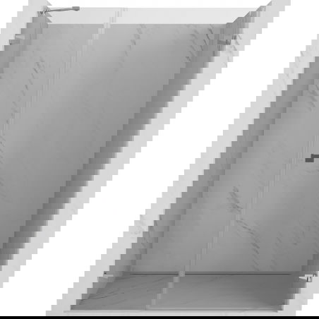 Mexen Lunar-B uși de duș pivotante dreapta 145 cm, transparent, crom - 832S-145-050-01-00-P