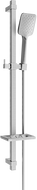 Mexen DQ62 sínes zuhany szett, Sötétszürke - 785624581-66