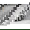 Mexen Lunar-B L ușă de duș batantă stânga 140 cm, transparentă, nichel periat - 832SL-140-050-97-00-L