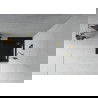 Mexen Flat cadă pentru duș pătrată slim 100 x 100 cm, Neagră, sifon Aurie- 40701010G