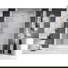 Mexen Lunar-B ușă de duș rabatabilă dreapta 120 cm, transparentă, albă - 832S-120-050-20-00-P