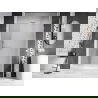 Mexen Lunar-B L uși de duș culisante dreapta 135 cm, transparent, alb - 832SL-135-050-20-00-P