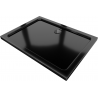Mexen Flat téglalap alakú slim zuhanytálca  120 x 100 cm, Fekete, szifon Fekete - 40701012B