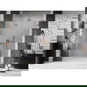Mexen Lunar-F L ușile de duș pliante stânga 140 cm, transparent, cupru periat - 836SL-140-050-65-00-L