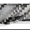 Mexen Lunar-B L uși de duș pivotante dreapta 115 cm, transparent, aurii - 832SL-115-050-50-00-P