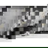 Mexen Lunar-B uși de duș batante dreapta 115 cm, transparent, auriu periat - 832S-115-050-55-00-P