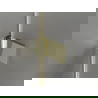 Mexen Lunar-B L uși de duș drept, transparente, 145 cm, aurii - 832SL-145-050-50-00-P