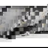 Mexen Lunar-B L ușile de duș batante dreapta 115 cm, transparent, aurii periat - 832SL-115-050-55-00-P