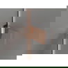 Mexen Lunar-B L ușă de duș batantă dreaptă 135 cm, transparent, aur roz - 832SL-135-050-60-00-P