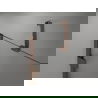 Mexen Lunar-B ușă de duș cu deschidere spre dreapta 135 cm, transparent, aur roz - 832S-135-050-60-00-P