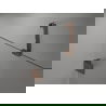 Mexen Lunar-B ușă de duș cu deschidere spre dreapta 135 cm, transparent, aur roz - 832S-135-050-60-00-P