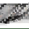 Mexen Lunar-B uși de duș pivotante drepte 140 cm, transparente, aur roz - 832S-140-050-60-00-P