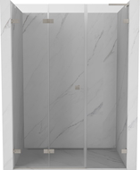 Mexen Lunar-F L uși de duș pliante stânga 150 cm, transparent, nichel periat - 836SL-150-050-97-00-L