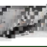Mexen Lunar-B L ușă de duș dreaptă pivotantă 120 cm, transparentă, cupru periat - 832SL-120-050-65-00-P