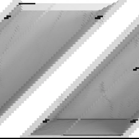 Mexen Lunar-B L ușă de duș batantă dreapta 140 cm, transparent, negru - 832SL-140-050-70-00-P