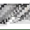 Mexen Lunar-F L uși de duș pliante dreapta 130 cm, transparent, alb - 836SL-130-050-20-00-P