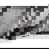 Mexen Lunar-F L uși de duș pliabile dreapta 120 cm, transparent, aurii - 836SL-120-050-50-00-P