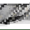 Mexen Lunar-F L uși de duș pliabile dreapta 120 cm, transparent, aurii - 836SL-120-050-50-00-P