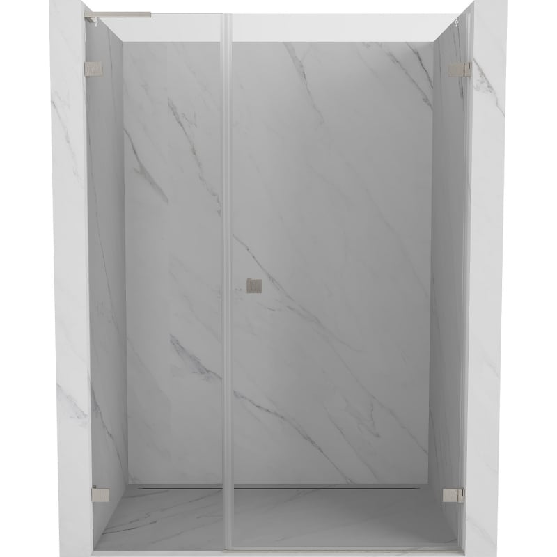 Mexen Lunar-B L ușă de duș cu deschidere dreapta 115 cm, transparent, nichel periat - 832SL-115-050-97-00-P