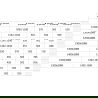 Mexen Lunar-F L ușă de duș pliabilă dreaptă 130 cm, transparentă, auriu periat - 836SL-130-050-55-00-P