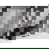 Mexen Lunar-F L uși de duș pliabile dreapta 140 cm, transparent, auriu periat - 836SL-140-050-55-00-P