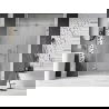 Mexen Lunar ușă de duș rabatabilă stânga 150 cm, transparent, crom - 834S-150-050-01-00-L