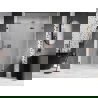 Mexen Lunar-F L uși de duș pliabile dreapta 135 cm, transparent, aur roz - 836SL-135-050-60-00-P