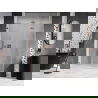 Mexen Lunar-F L uși de duș pliabile dreapta 110 cm, transparent, cupru periat - 836SL-110-050-65-00-P