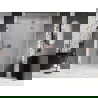 Mexen Lunar-F L uși de duș pliabile dreapta 110 cm, transparent, cupru periat - 836SL-110-050-65-00-P
