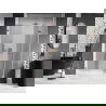 Mexen Lunar-F L uși de duș pliante dreapta 130 cm, transparent, cupru periat - 836SL-130-050-65-00-P