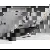 Mexen Lunar-F L uși de duș pliabile dreapta 140 cm, transparent, gun gray șlefuit - 836SL-140-050-66-00-P