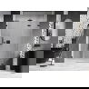 Mexen Lunar-F L Uși duș pliabile dreapta 135 cm, transparent, negru - 836SL-135-050-70-00-P