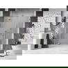 Mexen Lunar L ușa de duș pivotantă pe stânga 135 cm, transparent, crom - 834SL-135-050-01-00-L