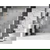 Mexen Lunar L ușa de duș pivotantă pe stânga 135 cm, transparent, crom - 834SL-135-050-01-00-L