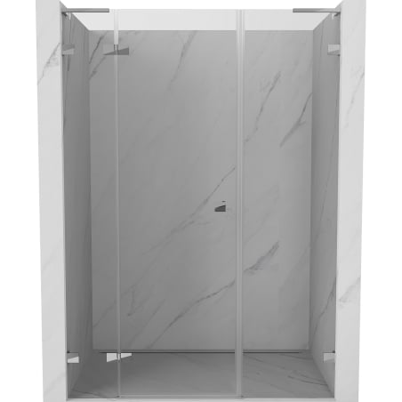 Mexen Lunar L uși de duș cu deschidere stânga 140 cm, transparent, crom - 834SL-140-050-01-00-L