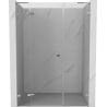 Mexen Lunar L uși de duș cu deschidere stânga 140 cm, transparent, crom - 834SL-140-050-01-00-L