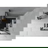 Mexen Rio cabină de duș pătrată 80 x 80 cm, Dungi, Neagră + cadă de duș Flat, Neagră - 860-080-080-70-20-4070B