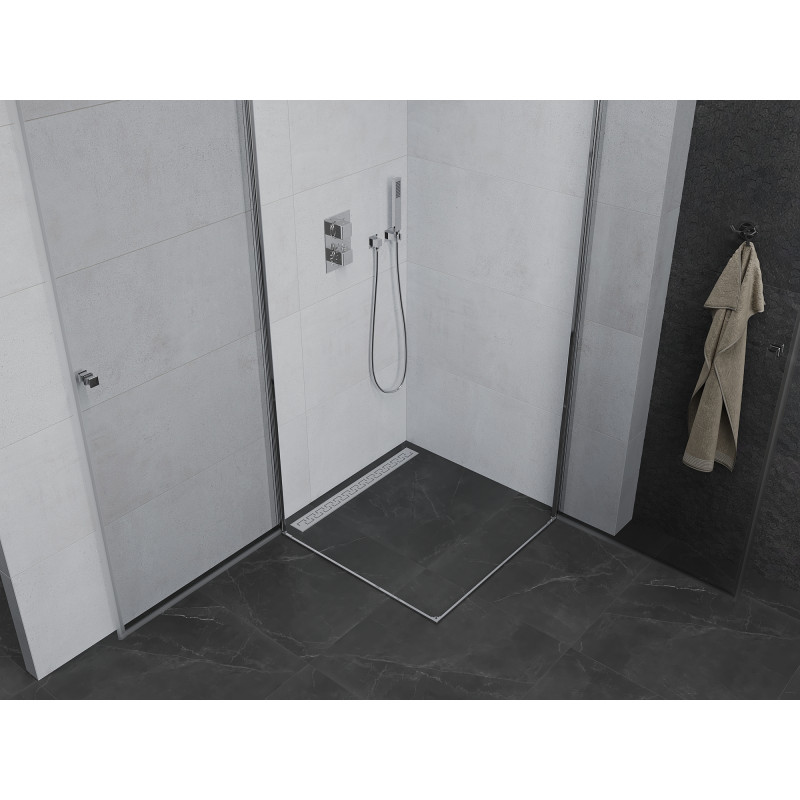Mexen Pretoria Cabină de duș Duo cu balamale 90 x 90 cm, transparent, crom - 852-090-090-02-00
