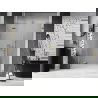 Mexen Lunar L ușă de duș pivotantă stânga 145 cm, transparentă, aurie - 834SL-145-050-50-00-L