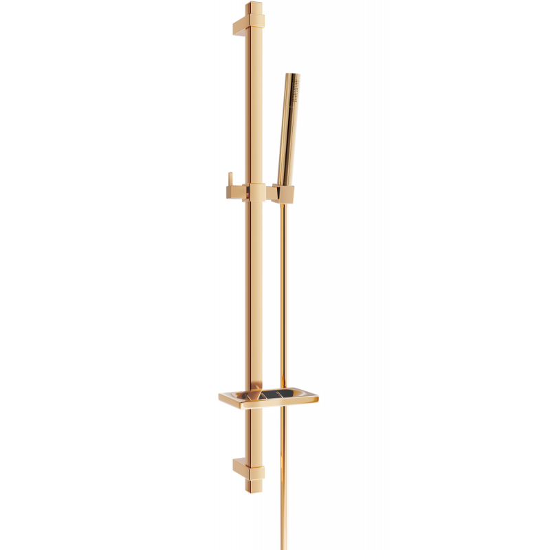 Mexen DQ70 set de duș glisant, aur roz - 785704581-60