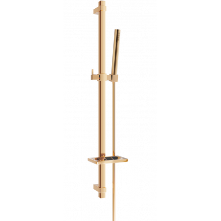 Mexen DQ70 set duș glisant, aur roz - 785704581-60